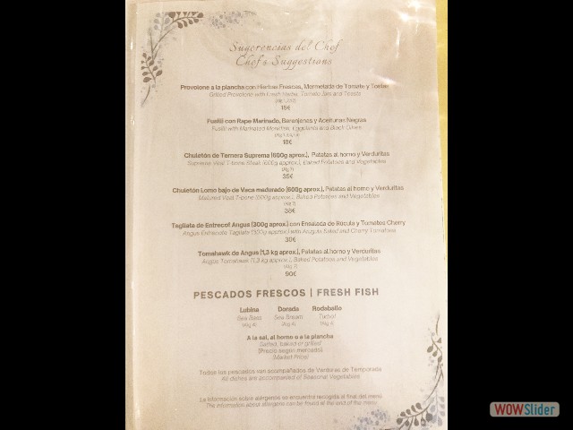 15_Da Druno, menu suggestion 15_Da Druno, menu suggestion