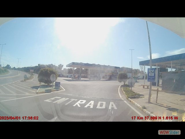 34d_Aguilas, arrivée station