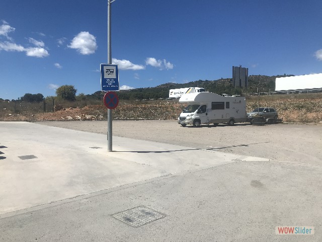 39_Castellon de la Plana, notre emplacement