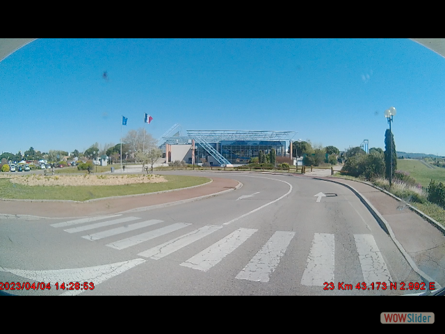 8_Narbonne arrivée parking 