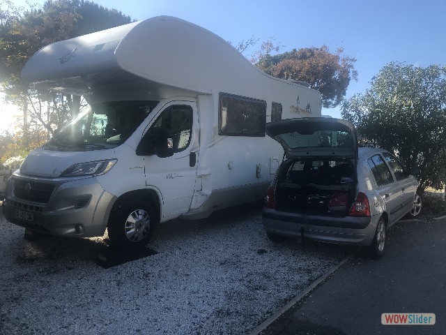 31_Cabopino, notre emplacement