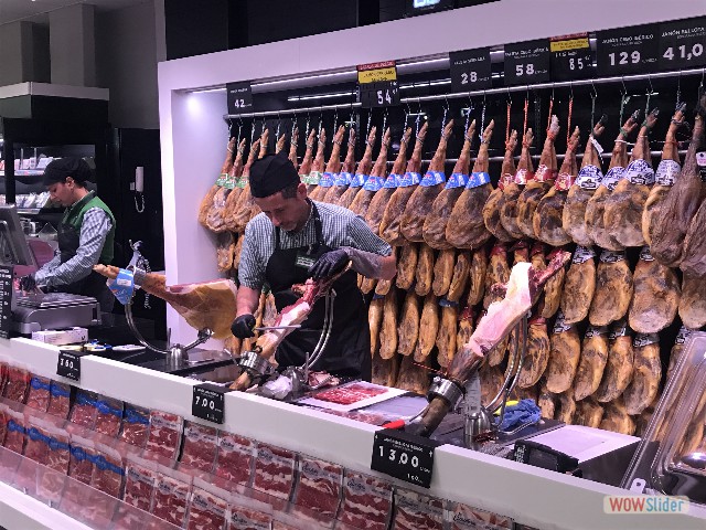 6_Préparation jambon chez Mercadona
