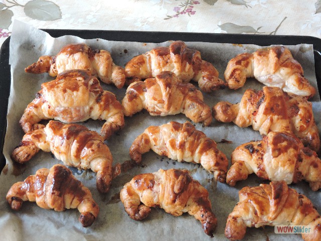 190_Préparation croissant au jambon