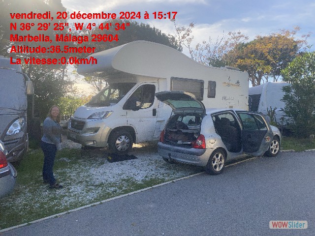 24_Cabopino, notre emplacement