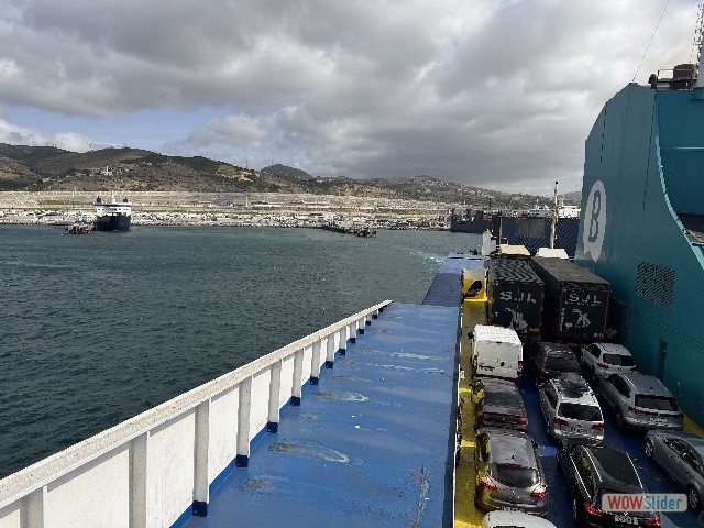 53_Dans le ferry, au revoir le Maroc