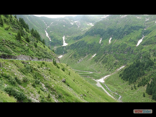 932_La route Transfăgărășan, coté nord 932_La route Transfăgărășan, coté nord